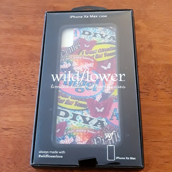 Wildflower Urban Outfitters Exclusive Sticker Book Iphone XS Max Phone Case - Picture 2 of 11
